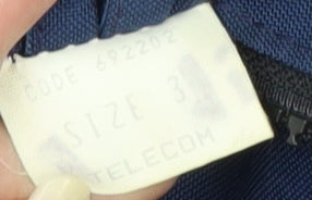 Annis-wear Men's Blue Waterproof Hooded Rain Jacket