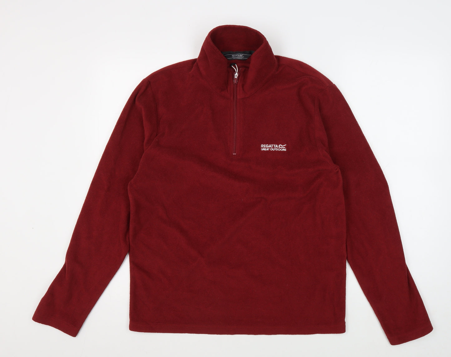 Regatta Men's Red Pullover Hoodie M with Logo Accent