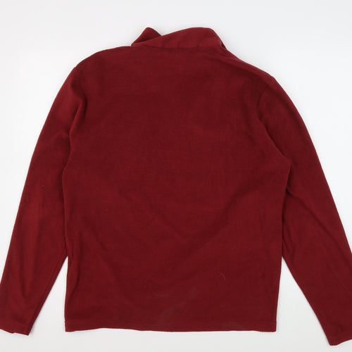 Regatta Men's Red Pullover Hoodie M with Logo Accent