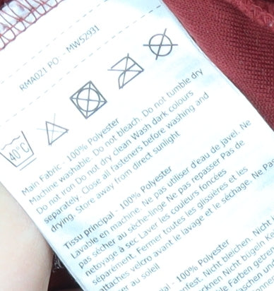 Regatta Men's Red Pullover Hoodie M with Logo Accent