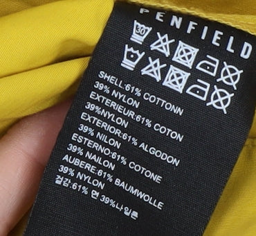 Penfield Unisex Yellow Windbreaker Jacket L