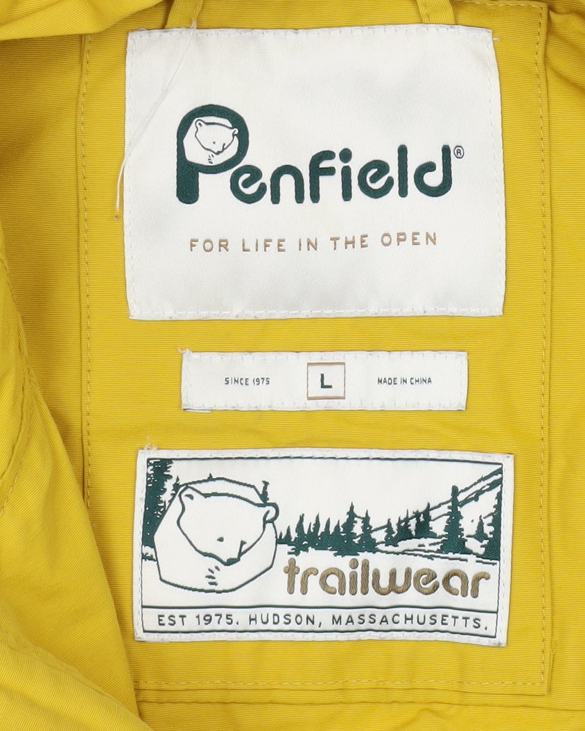 Penfield Unisex Yellow Windbreaker Jacket L