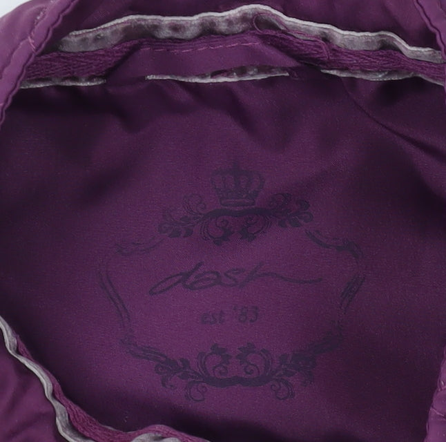 Dash Women's Purple Quilted Waistcoat Size 14