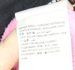 Superdry Women's Black Hooded Windbreaker Jacket L