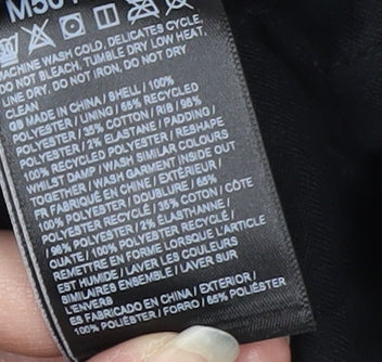 Superdry Men's Black 2XL Windbreaker Jacket