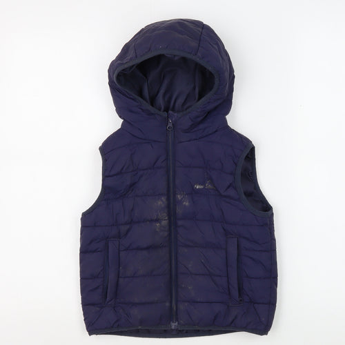 Peter Storm Boys Blue Puffer Jacket 5-6 Years