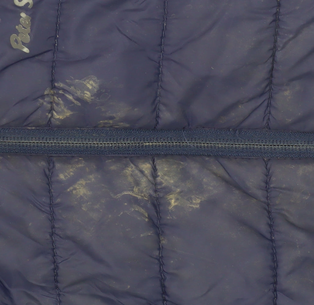 Peter Storm Boys Blue Puffer Jacket 5-6 Years