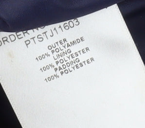 Peter Storm Boys Blue Puffer Jacket 5-6 Years