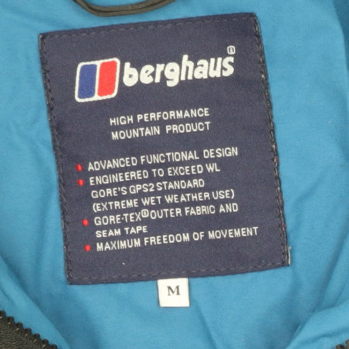 Berghaus Men's Navy Waterproof Jacket - Size M Outdoor Coat