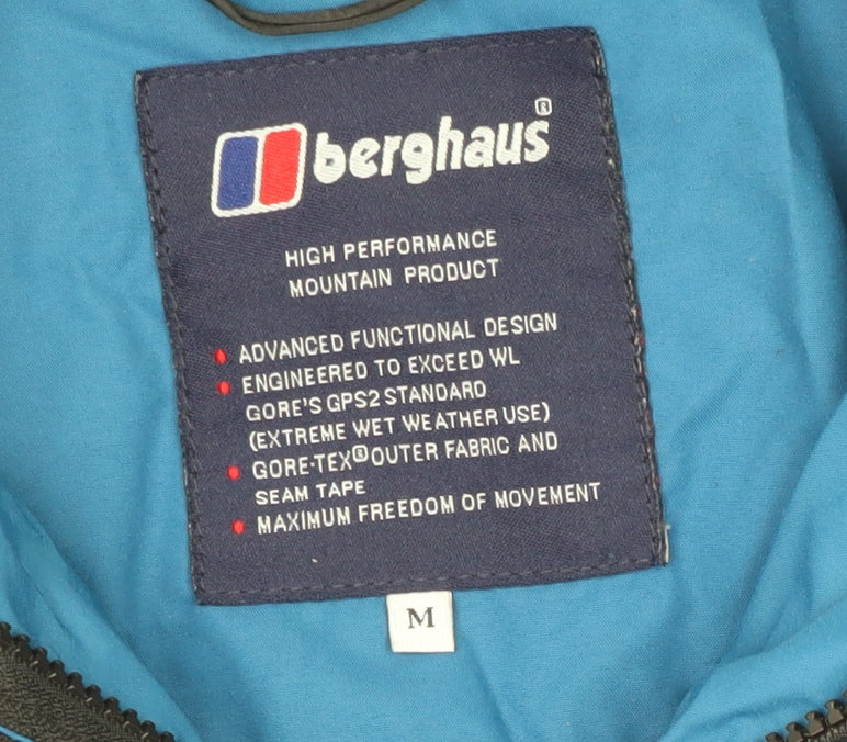 Berghaus Men's Navy Waterproof Jacket - Size M Outdoor Coat