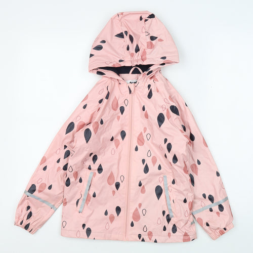 Lupilu Pink Girls Rain Coat 6-8 Years