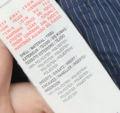 Puma Men's Blue Track Jacket L, Reflective, Running Performance