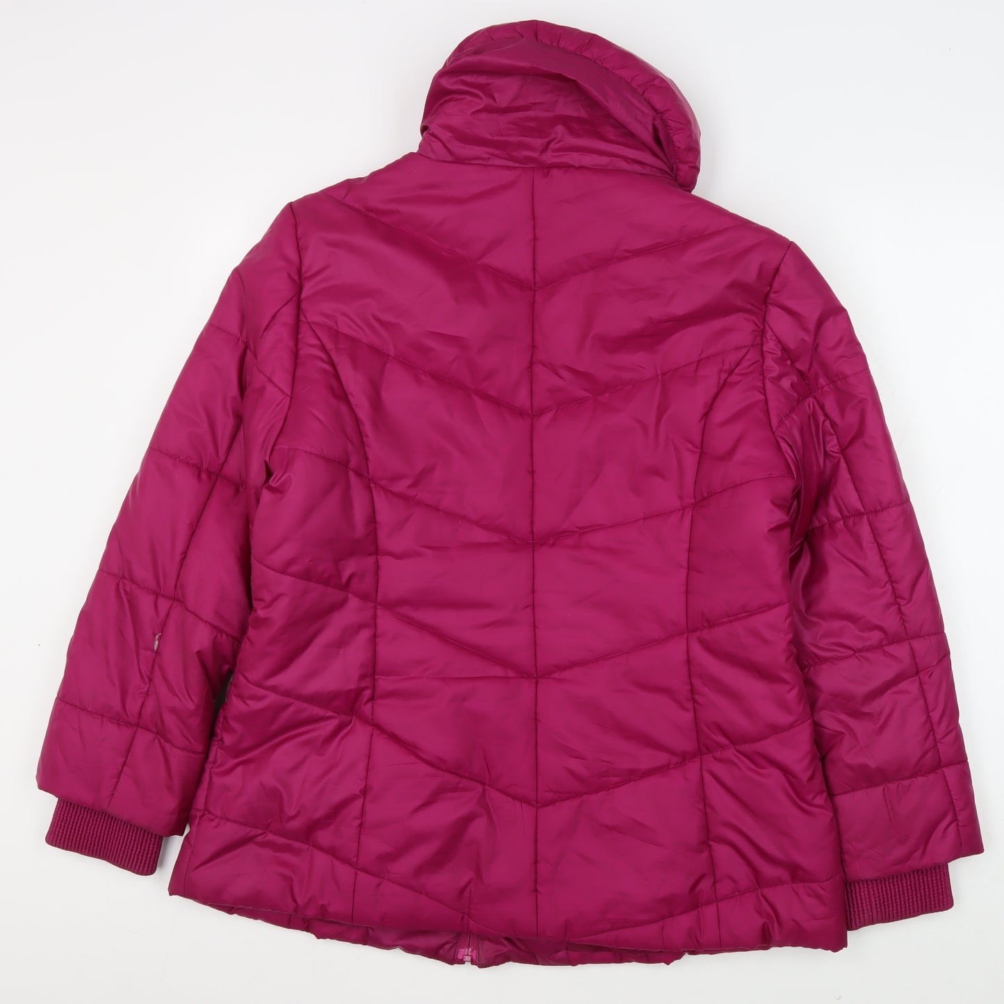 Cavita Women's Red Puffer Jacket Size 8 Casual