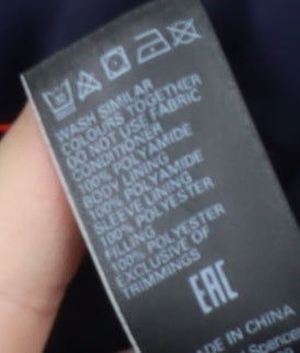 Marks and Spencer Women's Red Puffer Jacket Size 8