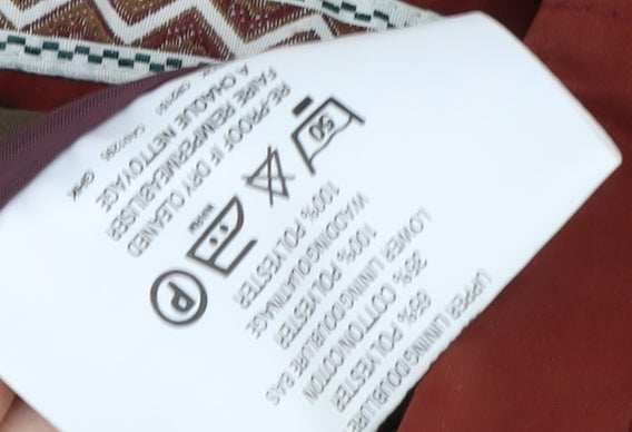 Stillwater Brown L Hooded Parka Coat Unisex