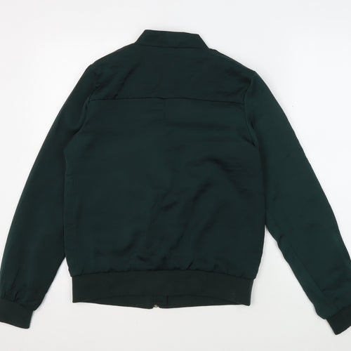 New Look Women’s Green Bomber Jacket Size 8