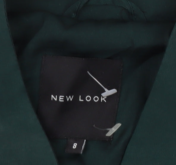 New Look Women’s Green Bomber Jacket Size 8