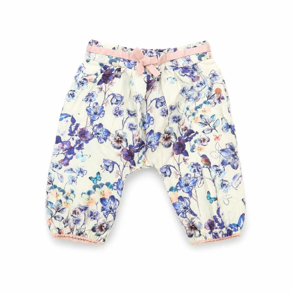 Marks and Spencer Unisex Baby Multicoloured Floral Trousers 3-6 Months
