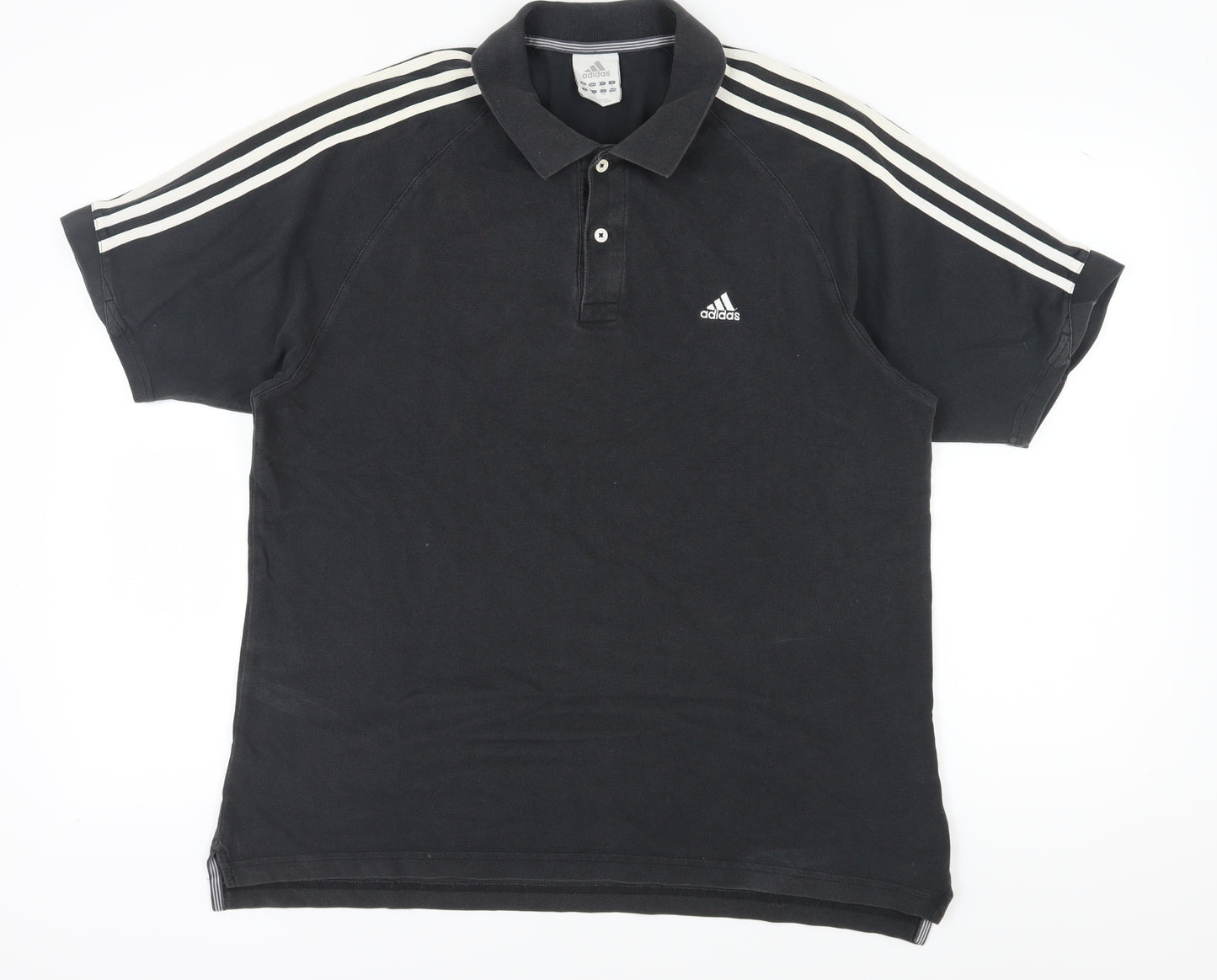 Adidas Men's Black XL Polo Shirt
