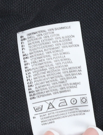 Adidas Men's Black XL Polo Shirt