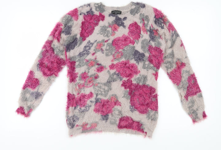 Miyoko Women's Multicoloured Floral Jumper M