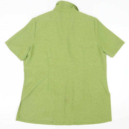 Elvi Women's Green Blazer Size 18 Casual Lined