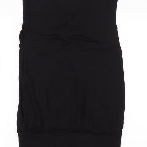 Cubus Women's Black Wrap Sleeveless Top - Size S