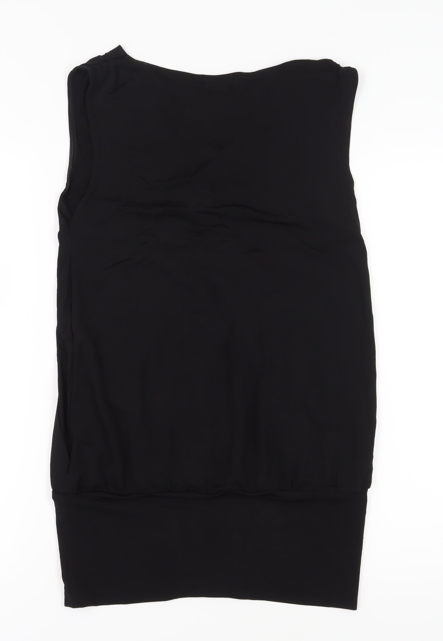 Cubus Women's Black Wrap Sleeveless Top - Size S