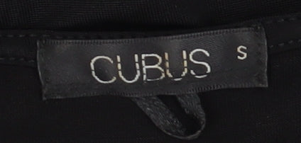 Cubus Women's Black Wrap Sleeveless Top - Size S