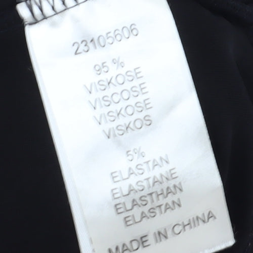 Cubus Women's Black Wrap Sleeveless Top - Size S