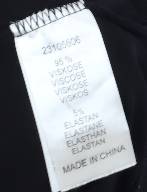 Cubus Women's Black Wrap Sleeveless Top - Size S