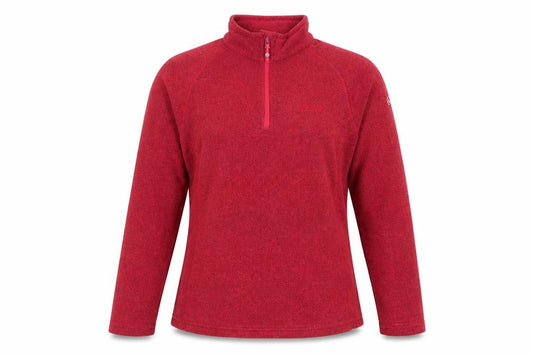Front view of Regatta Women's Red Pullover Sweatshirt, size 14, Outdoor