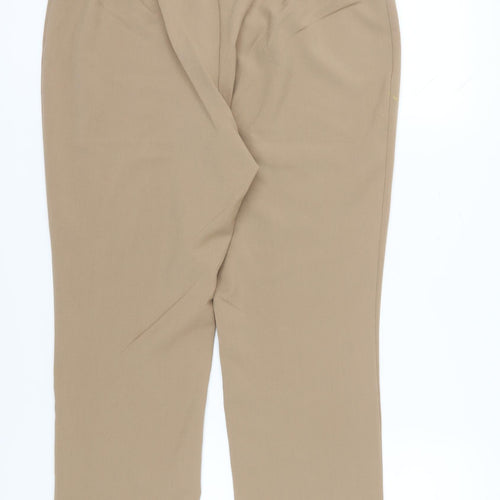 Marisota Women's Beige Trousers Size 14