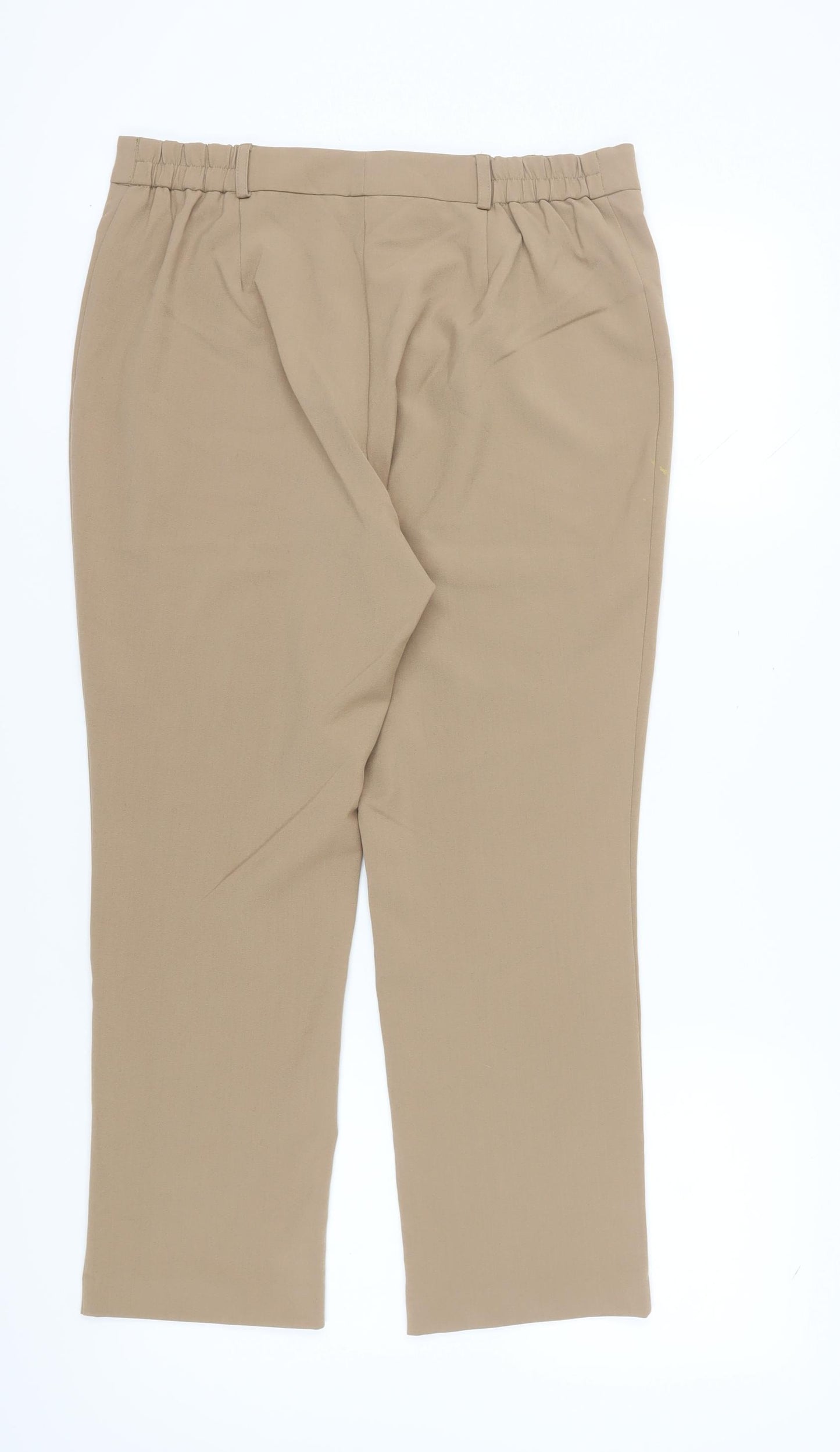 Marisota Women's Beige Trousers Size 14