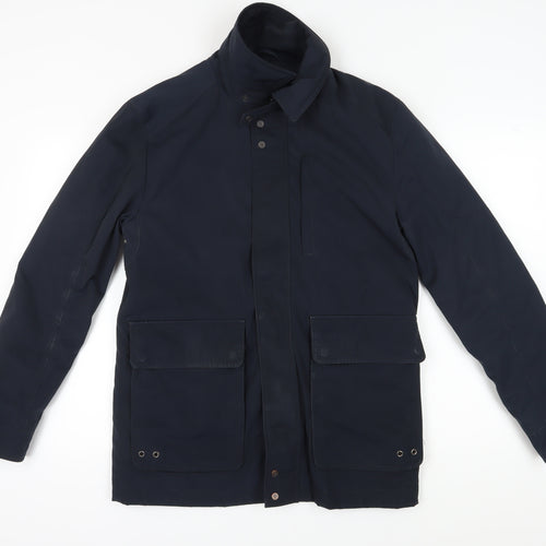 Riley Men's Blue Military Jacket Size 50 Lined