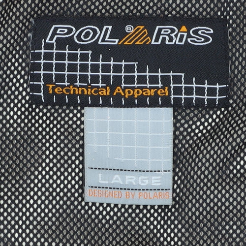 Polaris Unisex Yellow Windbreaker Jacket L