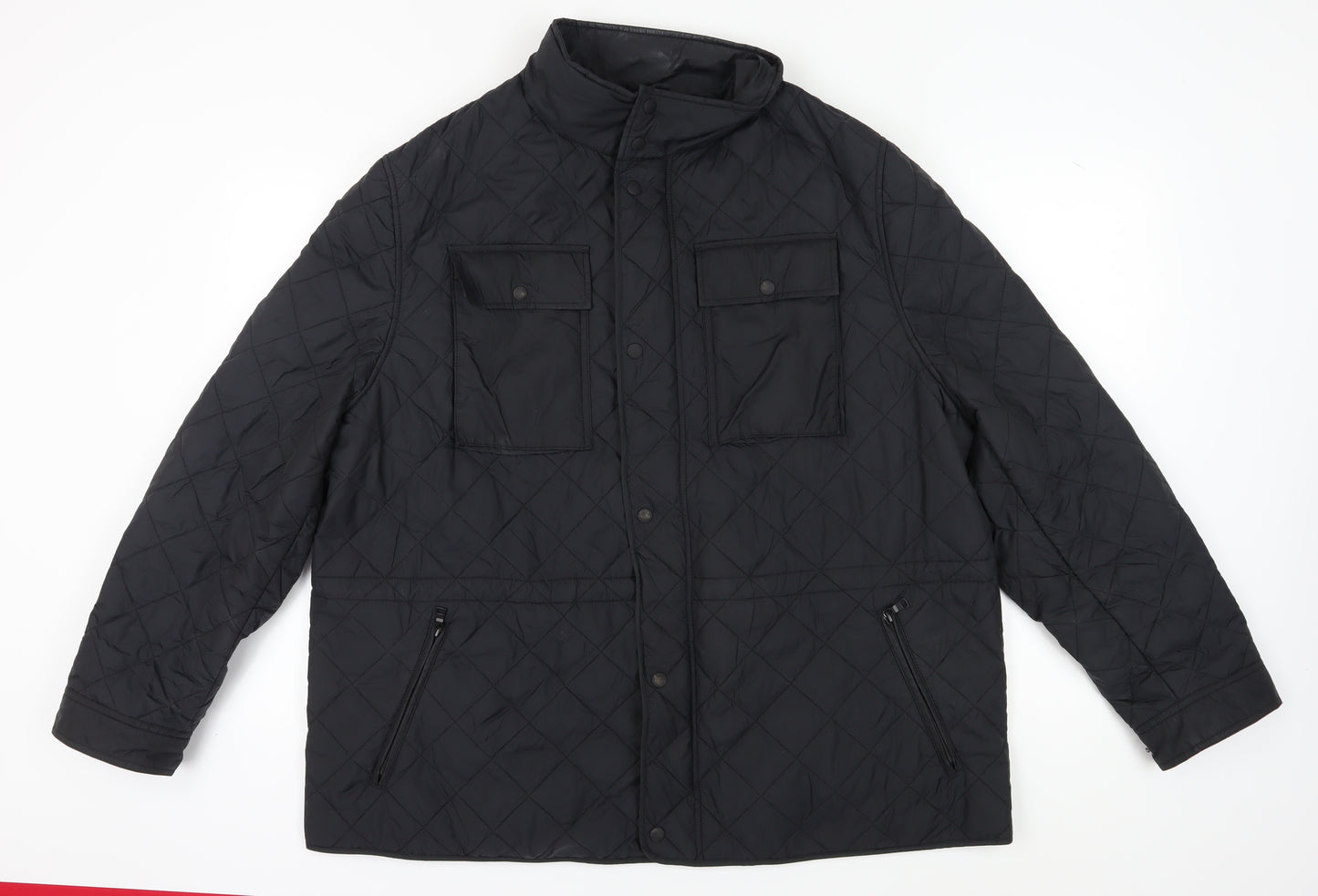 Marks and Spencer Men's Black 3XL Quilted Jacket