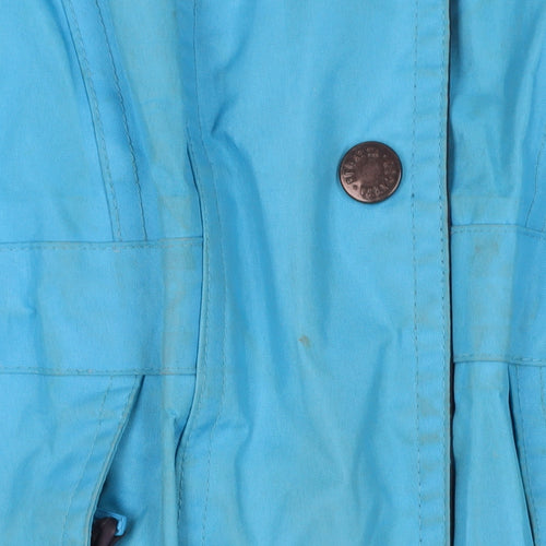 Regatta Women's Blue Parka Jacket Size 10