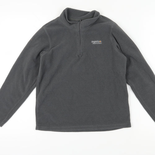 Regatta Boys Grey Fleece Sweatshirt 12 Years