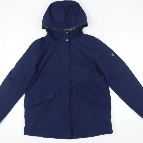 Craghoppers Women's Blue Waterproof Parka Jacket Size 12