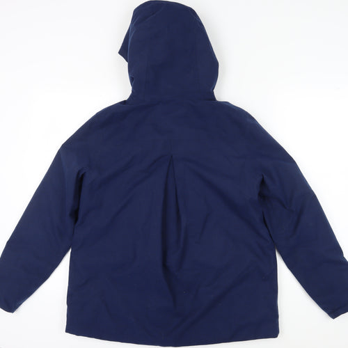 Craghoppers Women's Blue Waterproof Parka Jacket Size 12