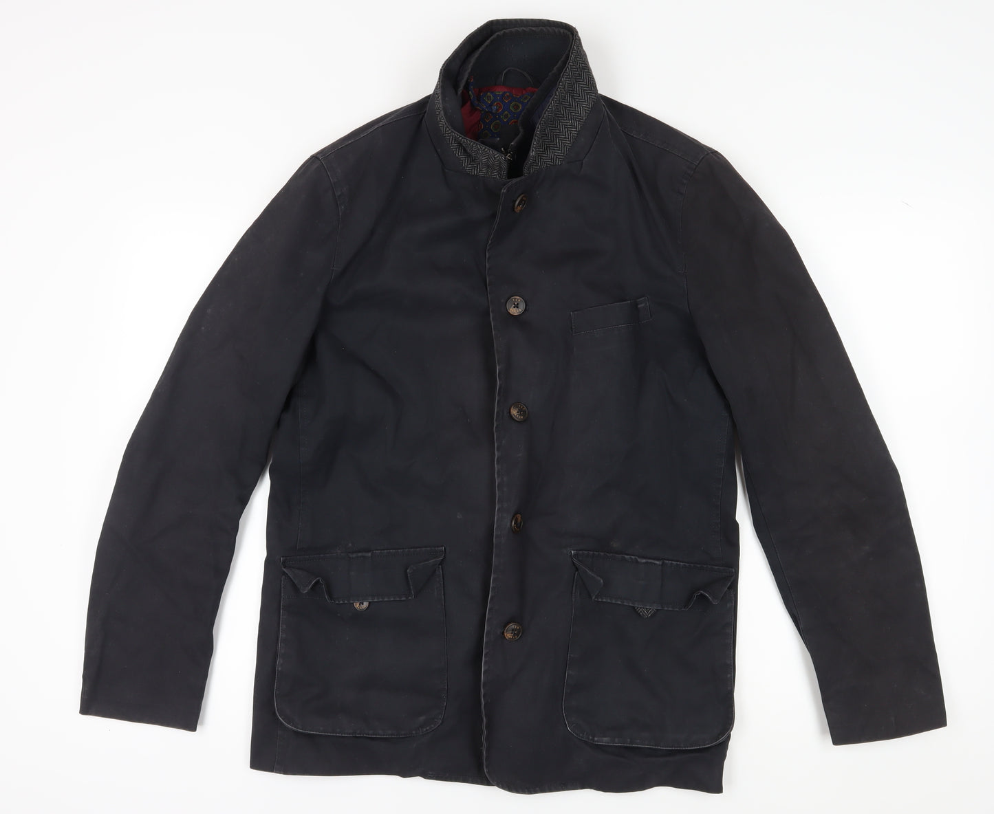 Ted Baker Men's Black Casual Jacket, Size 4