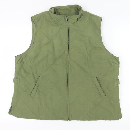 Orvis Women's Green Quilted Waistcoat XL