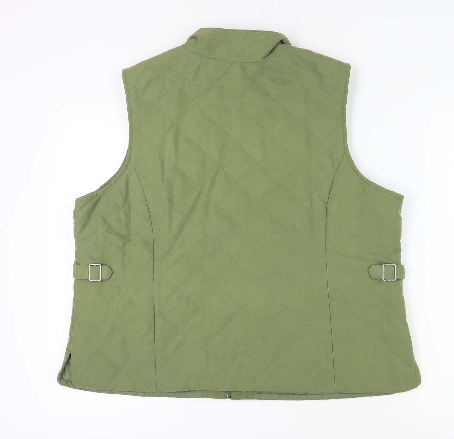 Orvis Women's Green Quilted Waistcoat XL