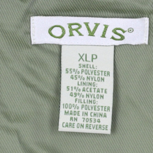 Orvis Women's Green Quilted Waistcoat XL