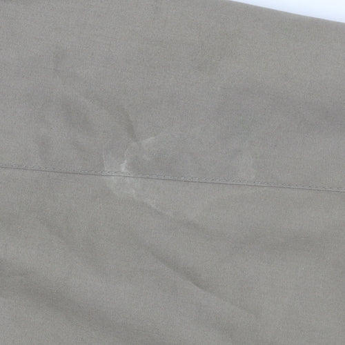 BHS Men's Beige Parka Jacket - Large Casual