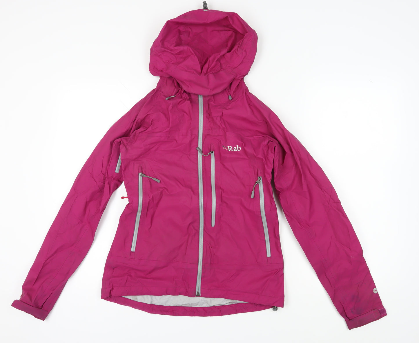 Rab Women's Pink Waterproof Jacket Size 10
