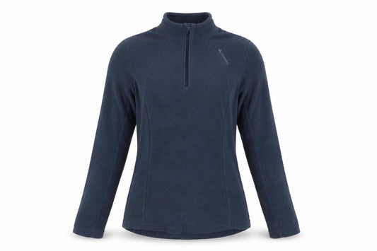 Front view of Decathlon Women’s Blue XS Fleece Pullover Sweatshirt