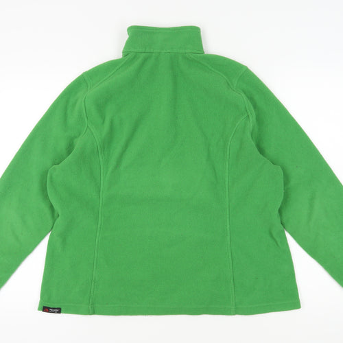 Lands' End Women's Green XL Fleece Pullover Sweatshirt