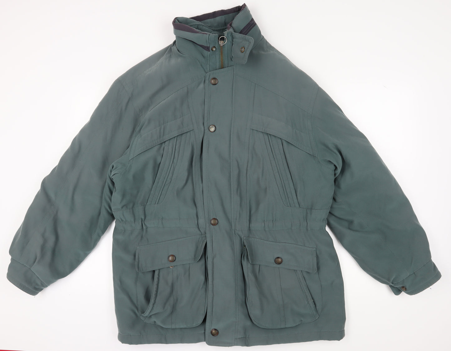 BHS Mens Green Field Jacket, Size L, Winter Casual